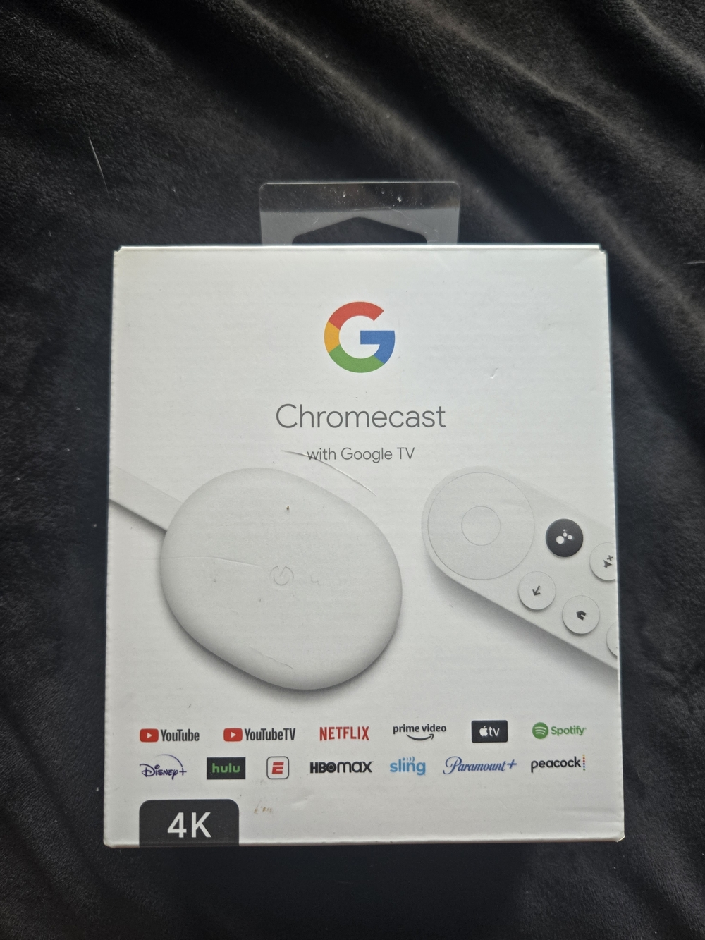 Google Chromecast with Google TV - White 4K